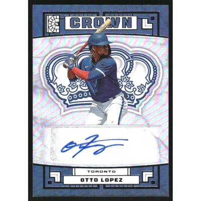 2022 Panini Capstone Crown Autographs #21 Otto Lopez