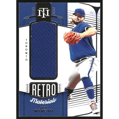 2022 Panini National Treasures Retro Materials #12 Alek Manoah/99