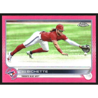 2022 Topps Chrome Magenta Refractors #38 Bo Bichette
