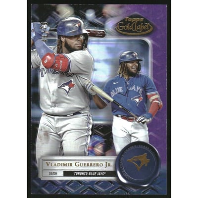 2022 Topps Gold Label Class 2 Purple #28 Vladimir Guerrero Jr.