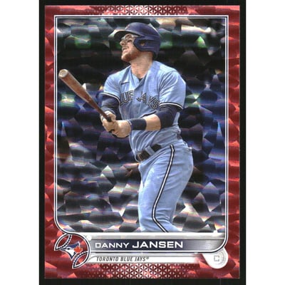 2022 Topps Red Foilboard #33 Danny Jansen