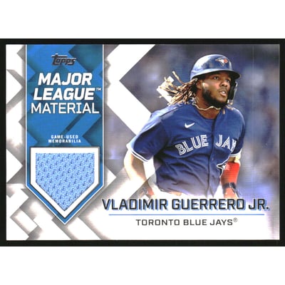 2022 Topps Update Major League Materials #MLMVG Vladimir Guerrero Jr.