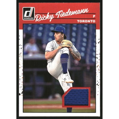 2023 Donruss Retro '90 Materials #82 Ricky Tiedemann