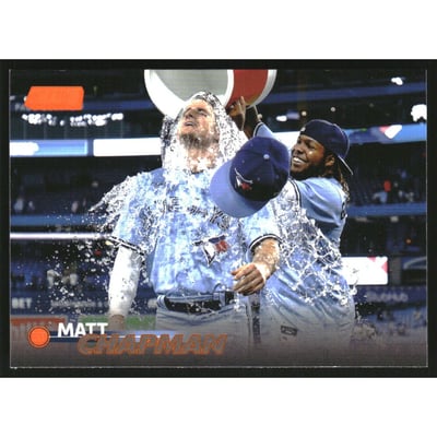 2023 Stadium Club Orange Foil #218 Matt Chapman