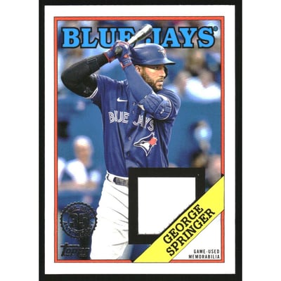2023 Topps '88 Topps Relics #88RGS George Springer