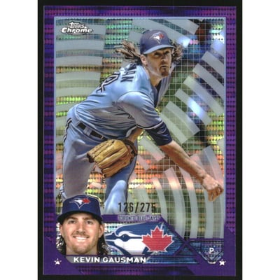 2023 Topps Chrome Purple Sonar Refractors #55 Kevin Gausman