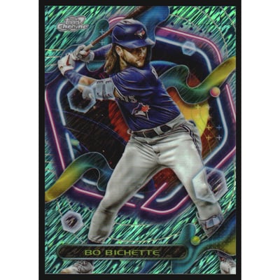 2023 Topps Cosmic Chrome Aqua Equinox Refractors #47 Bo Bichette