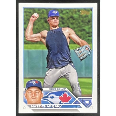 2023 Topps Image Variation Golden Mirror SSP #260 Matt Chapman