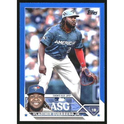 2023 Topps Update '23 All-Star Game Blue #ASG10 Vladimir Guerrero Jr.
