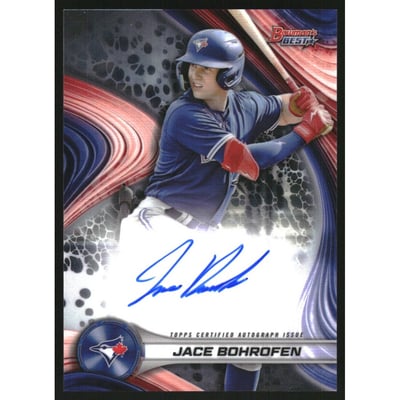 2024 Bowman's Best Best of '24 Autographs #B24JBO Jace Bohrofen