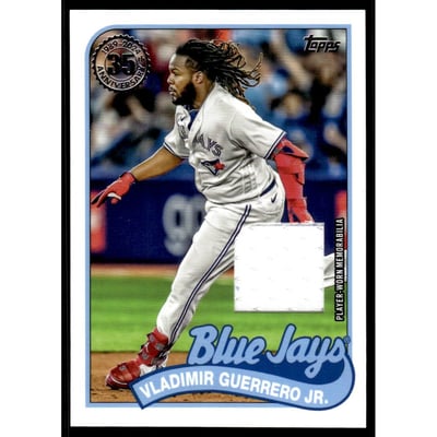 2024 Topps '89 Topps Relics #89BRVG Vladimir Guerrero Jr.
