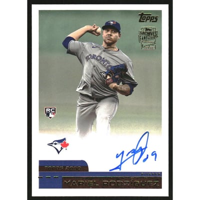 2024 Topps Archives '00 Fan Favorites Autographs #00FFYR Yariel Rodriguez