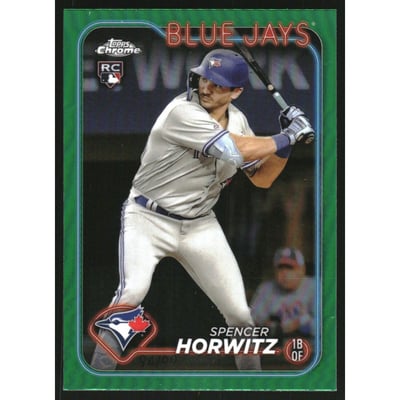 2024 Topps Chrome Green Refractors #26 Spencer Horwitz