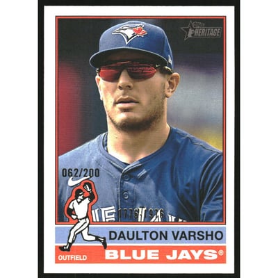 2025 Topps Heritage Bicentennial #236 Daulton Varsho