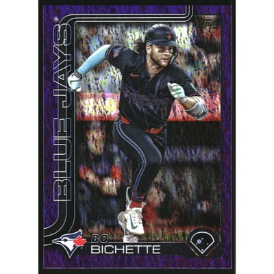 2025 Topps Purple Holo Foil #474 Bo Bichette