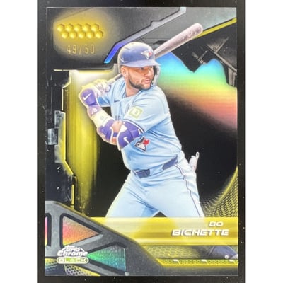 2026 Topps Chrome Black Gold Refractor #149 Bo Bichette /50