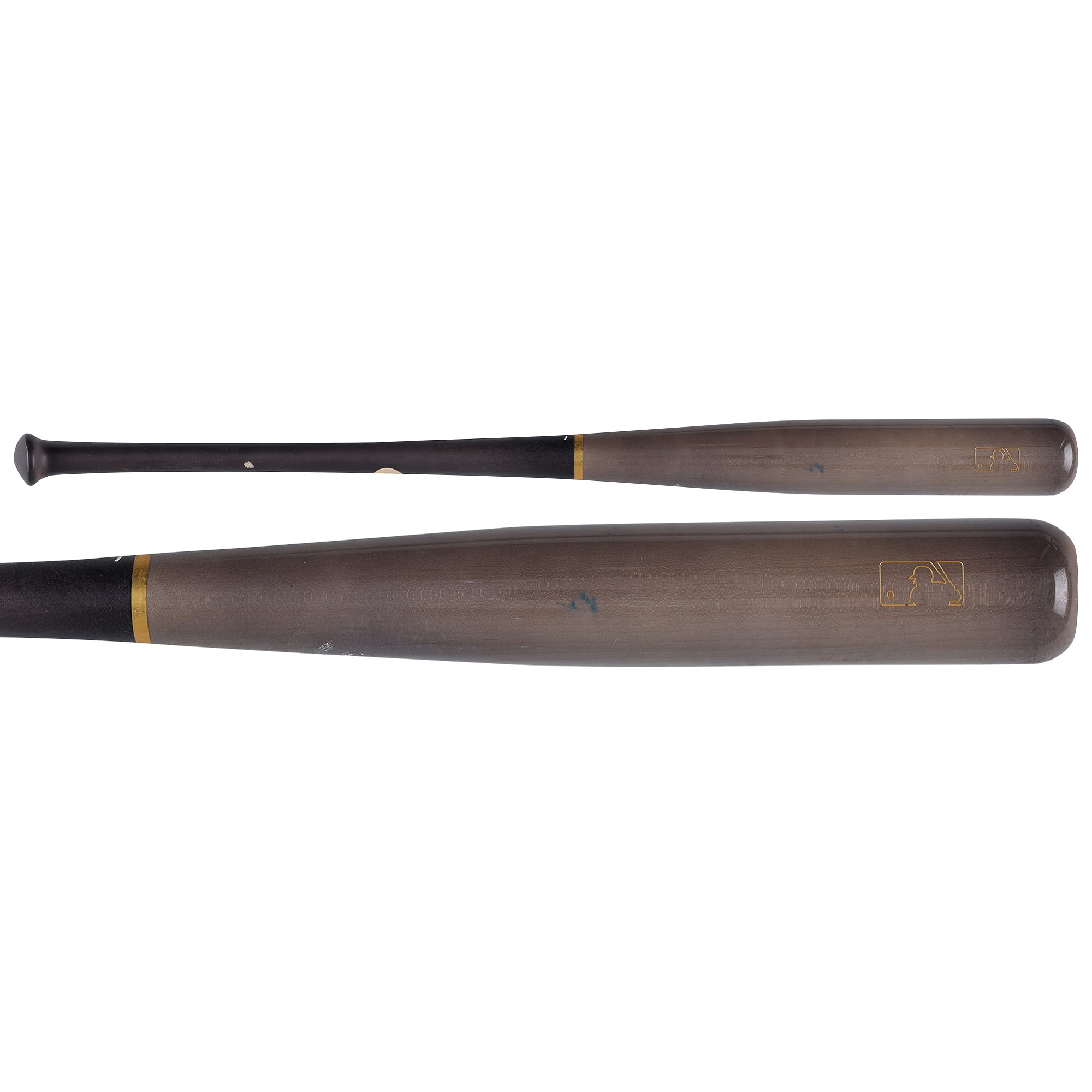 George Springer Toronto Blue Jays Autographed Game-Used Gray/Black Victus Bat from the 2025 MLB Season - NF70447566