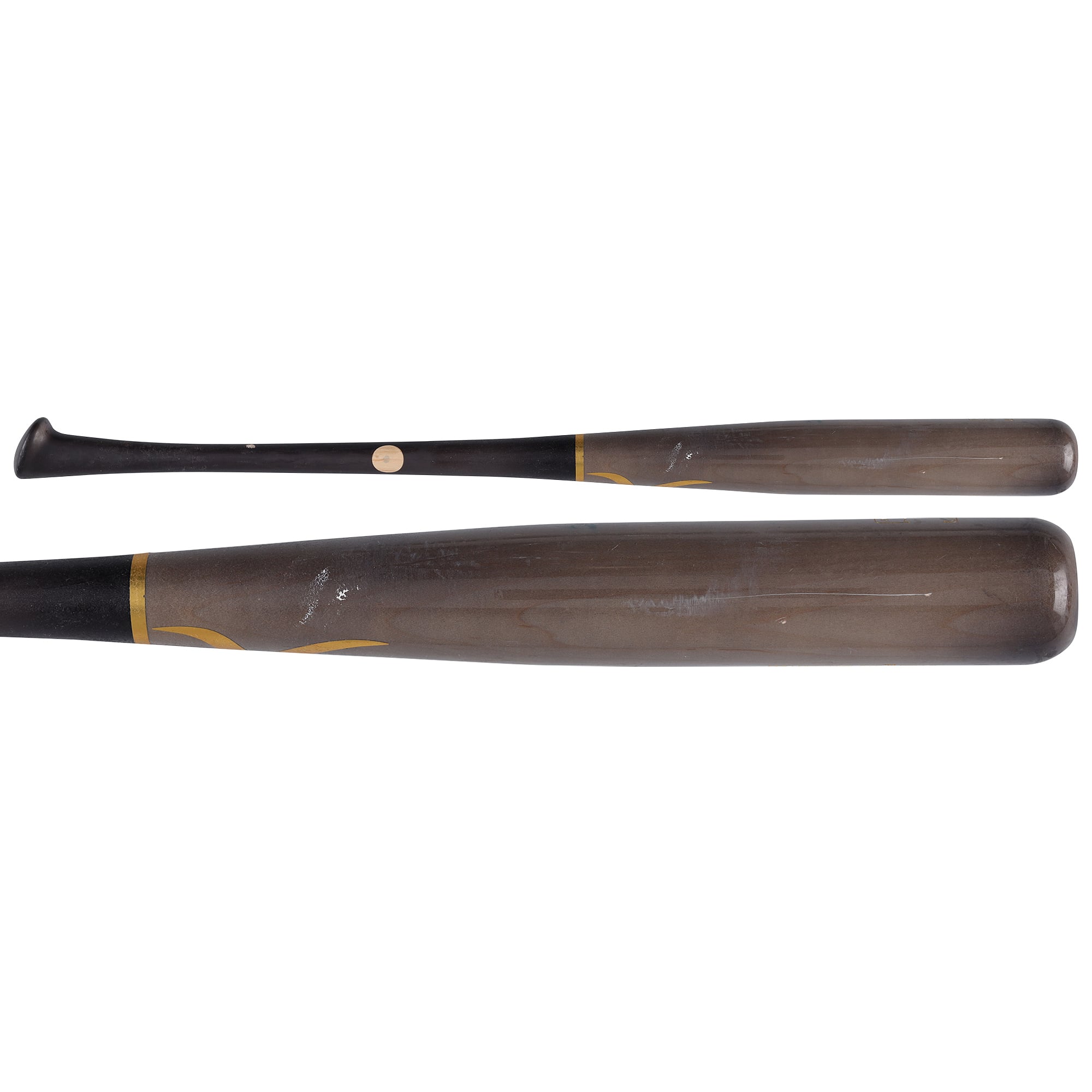 George Springer Toronto Blue Jays Autographed Game-Used Gray/Black Victus Bat from the 2025 MLB Season - NF70447566