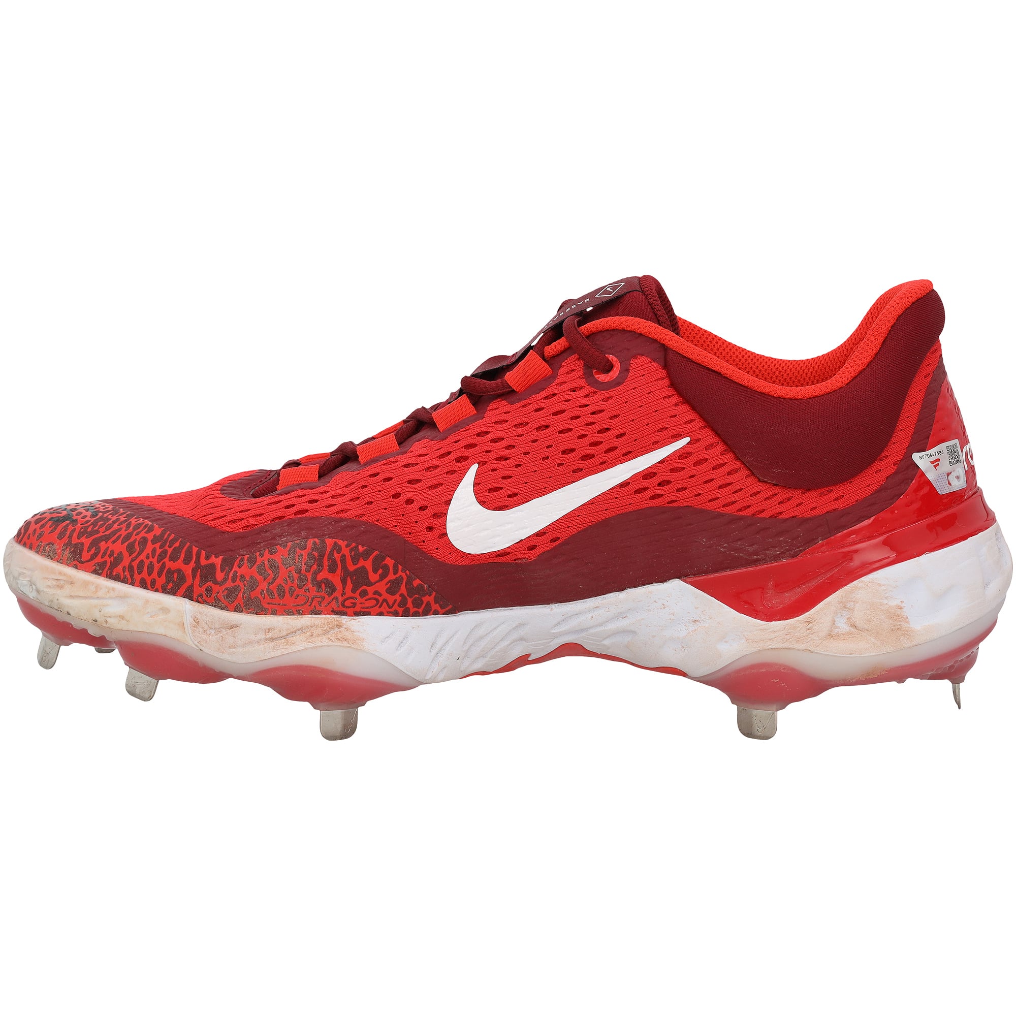 George Springer Toronto Blue Jays Autographed Game-Used Nike Cleats from the 2025 MLB Season
