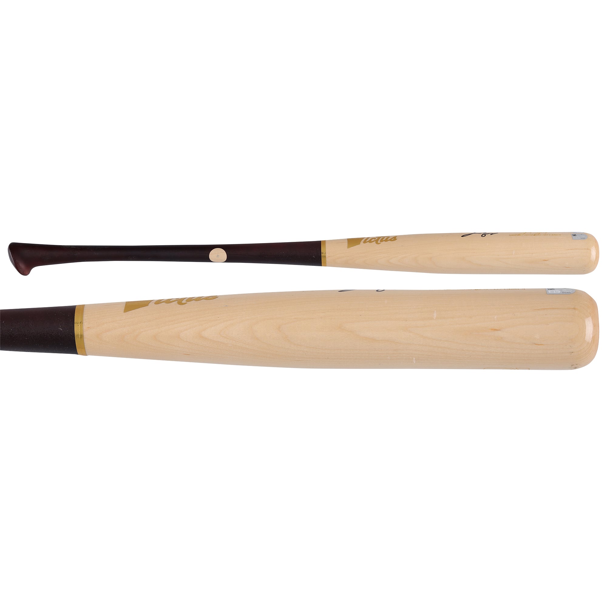 George Springer Toronto Blue Jays Autographed Game-Used Tan/ Victus Bat from the 2025 MLB Season