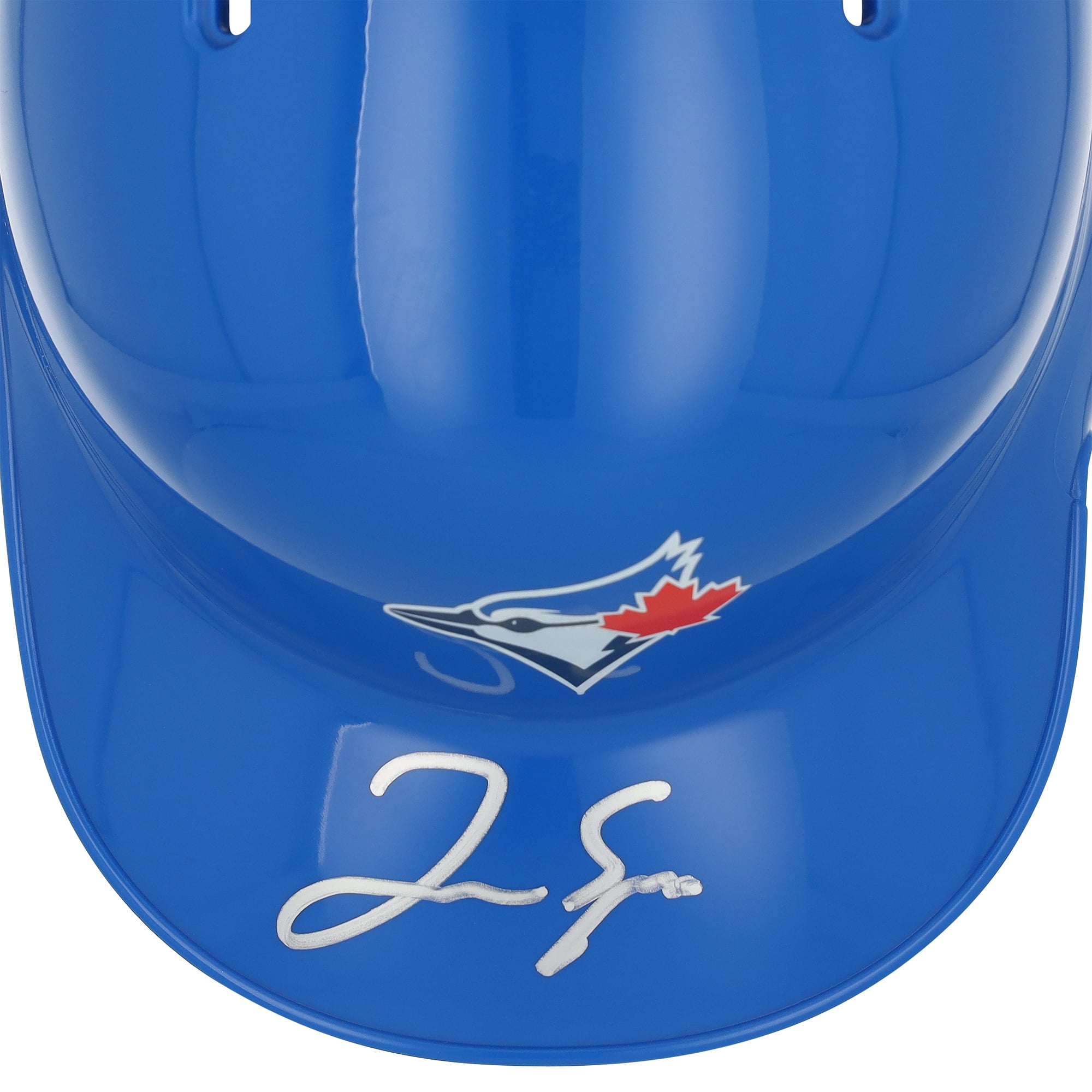 Mini casque de frappeur autographié par George Springer des Blue Jays de Toronto