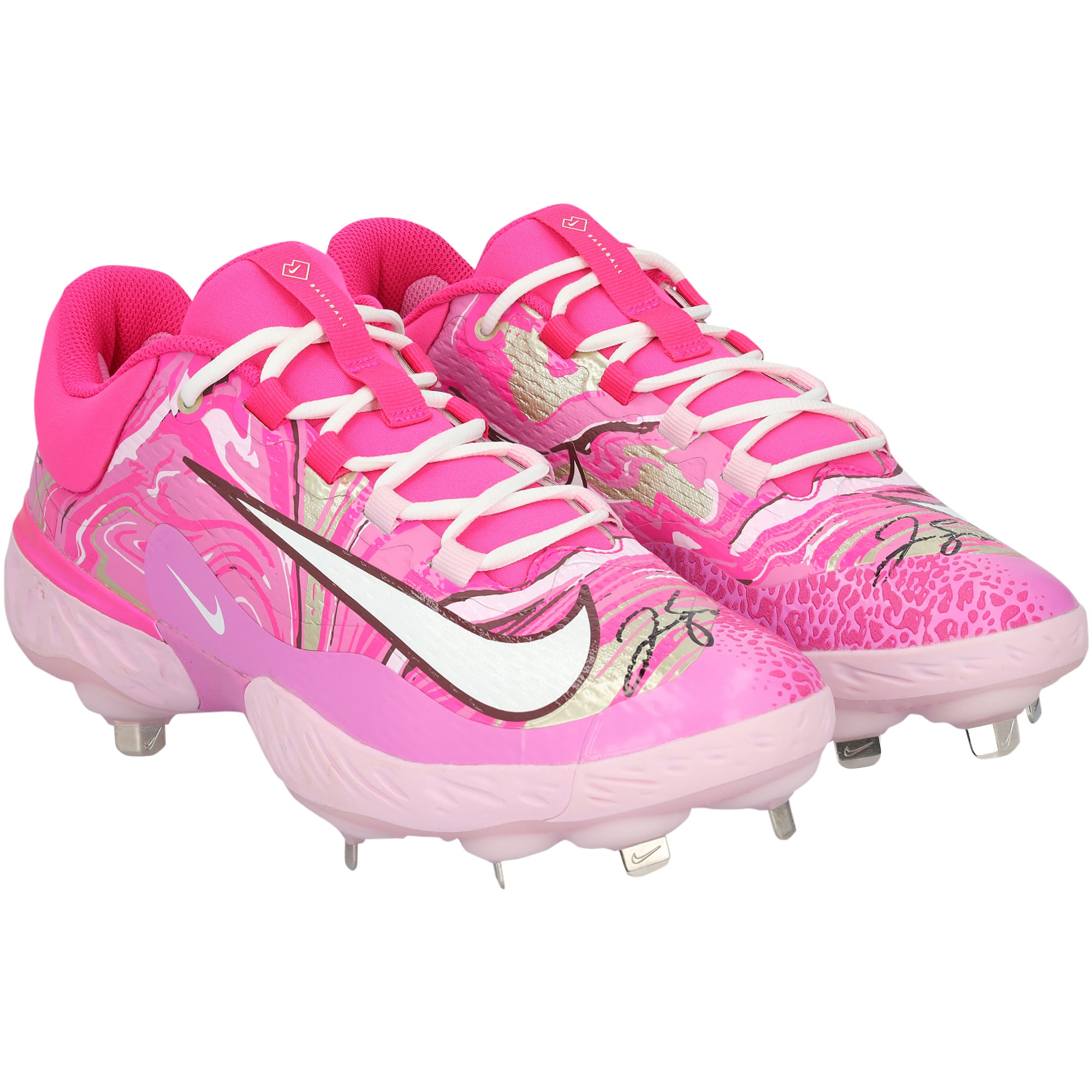 George Springer Toronto Blue Jays Autographed Player-Issued Nike Cleats from the 2025 MLB Season