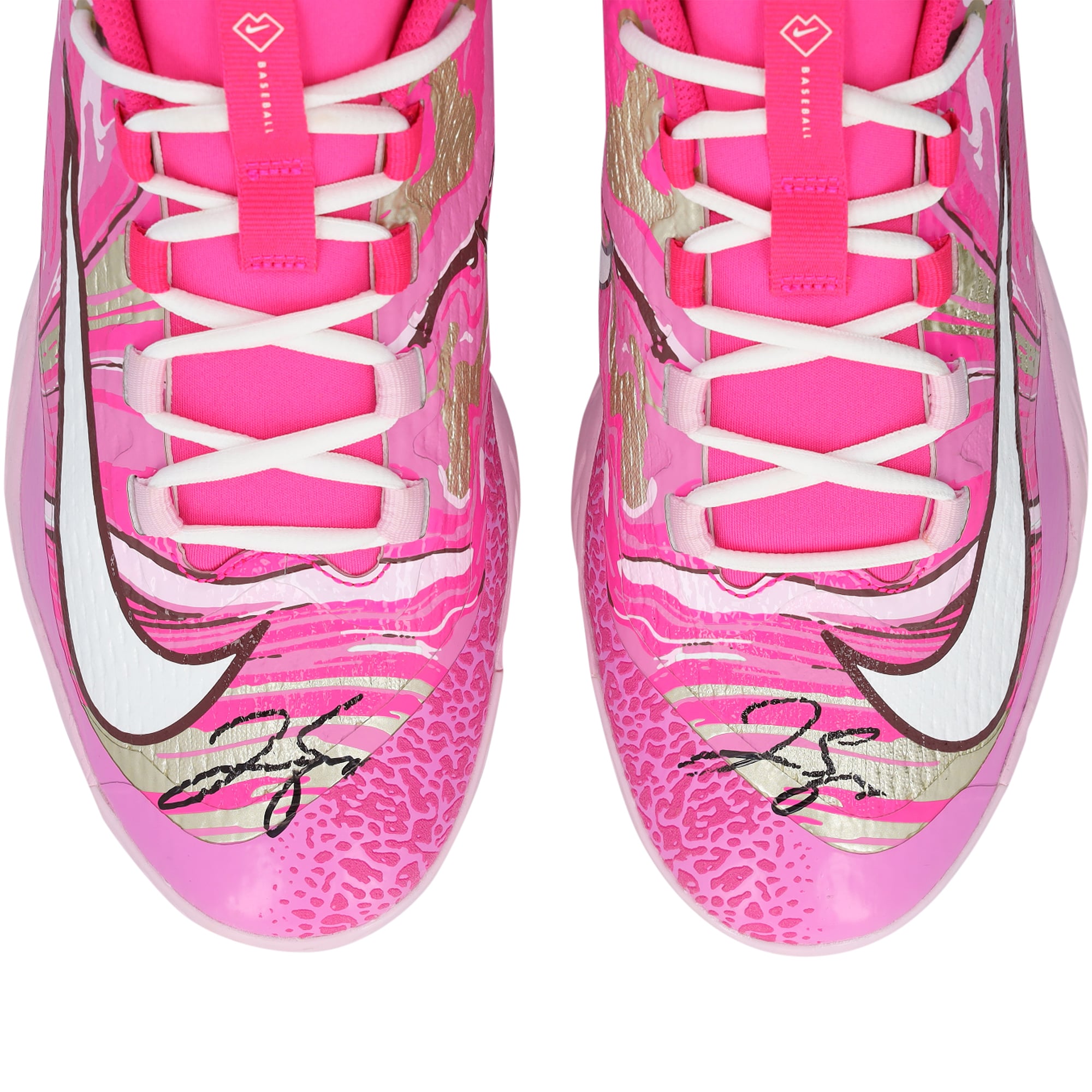 George Springer Toronto Blue Jays Autographed Player-Issued Nike Cleats from the 2025 MLB Season