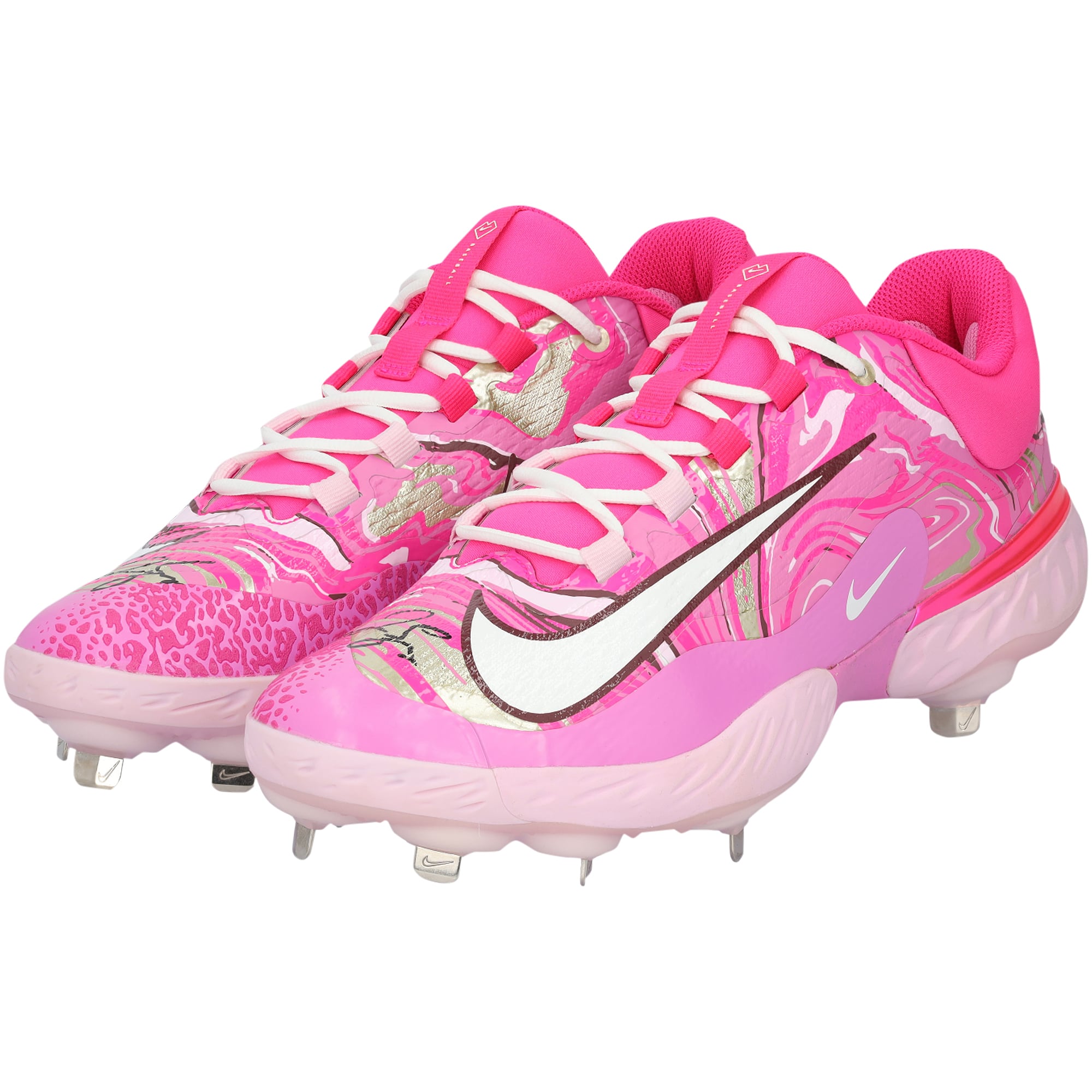 George Springer Toronto Blue Jays Autographed Player-Issued Nike Cleats from the 2025 MLB Season