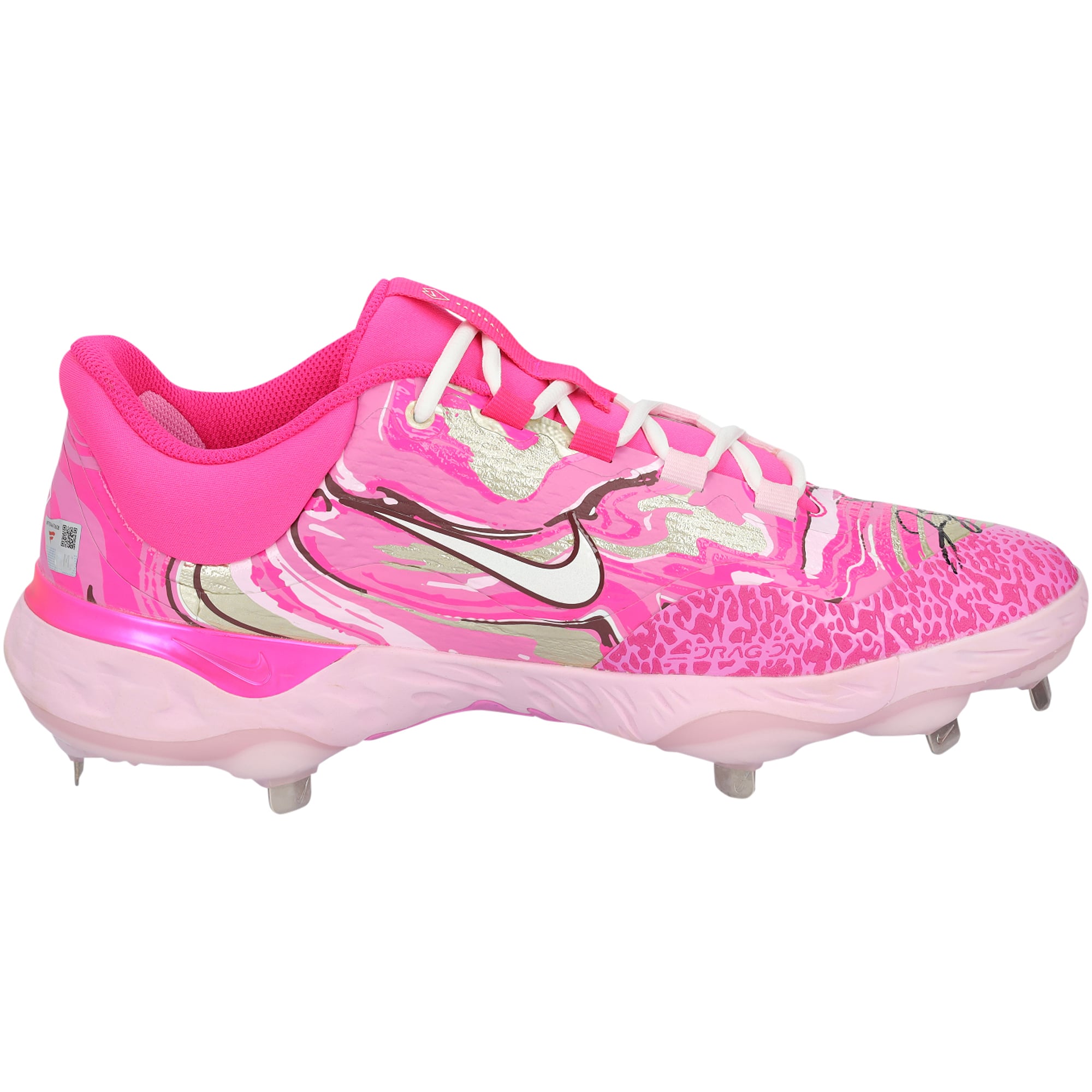 George Springer Toronto Blue Jays Autographed Player-Issued Nike Cleats from the 2025 MLB Season