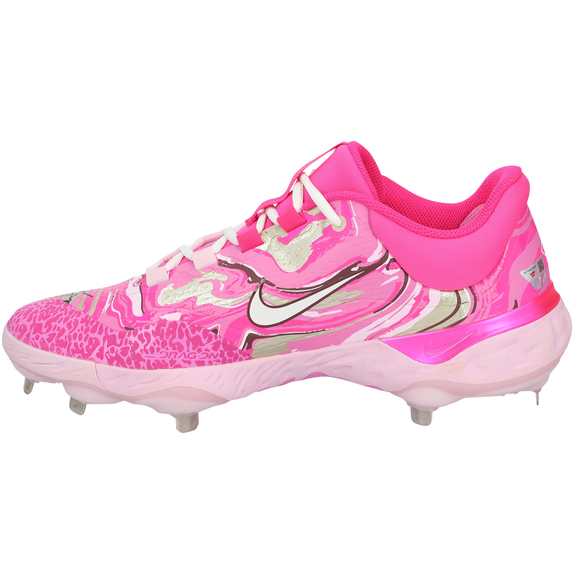George Springer Toronto Blue Jays Autographed Player-Issued Nike Cleats from the 2025 MLB Season