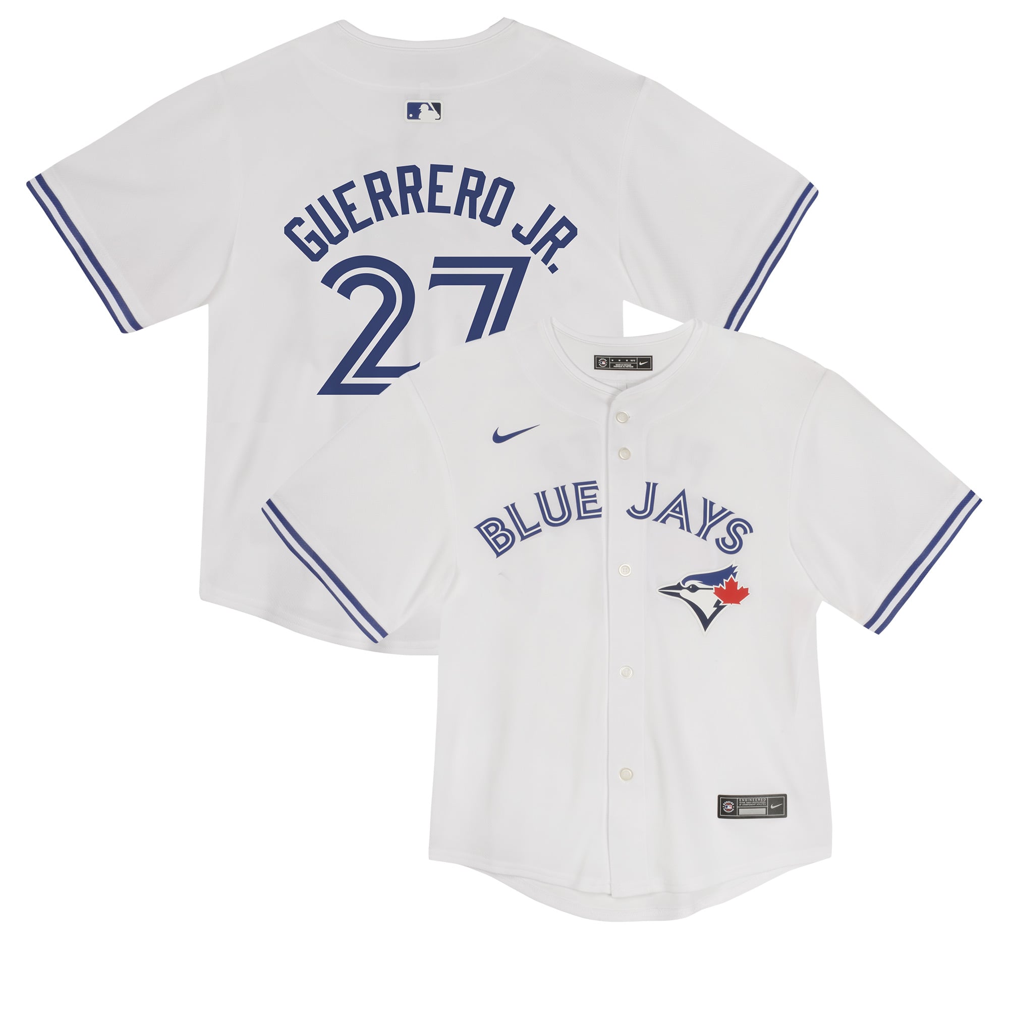 Maillot réplique domicile Nike Vladimir Guerrero Jr. blanc des Blue Jays de Toronto pour bébé