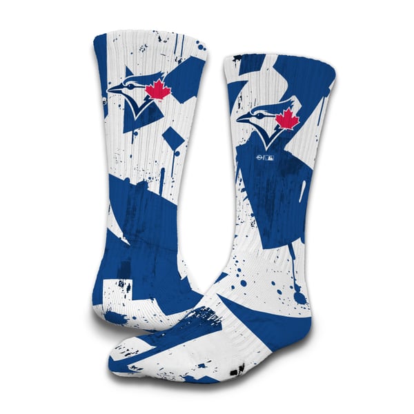 toronto blue jays dress socks ISlide Three-Pack Lifestyle Crew Set NA-12.19.24AM Black, dress, elegant, emotional, Size:L (08/10) Great colors to choose