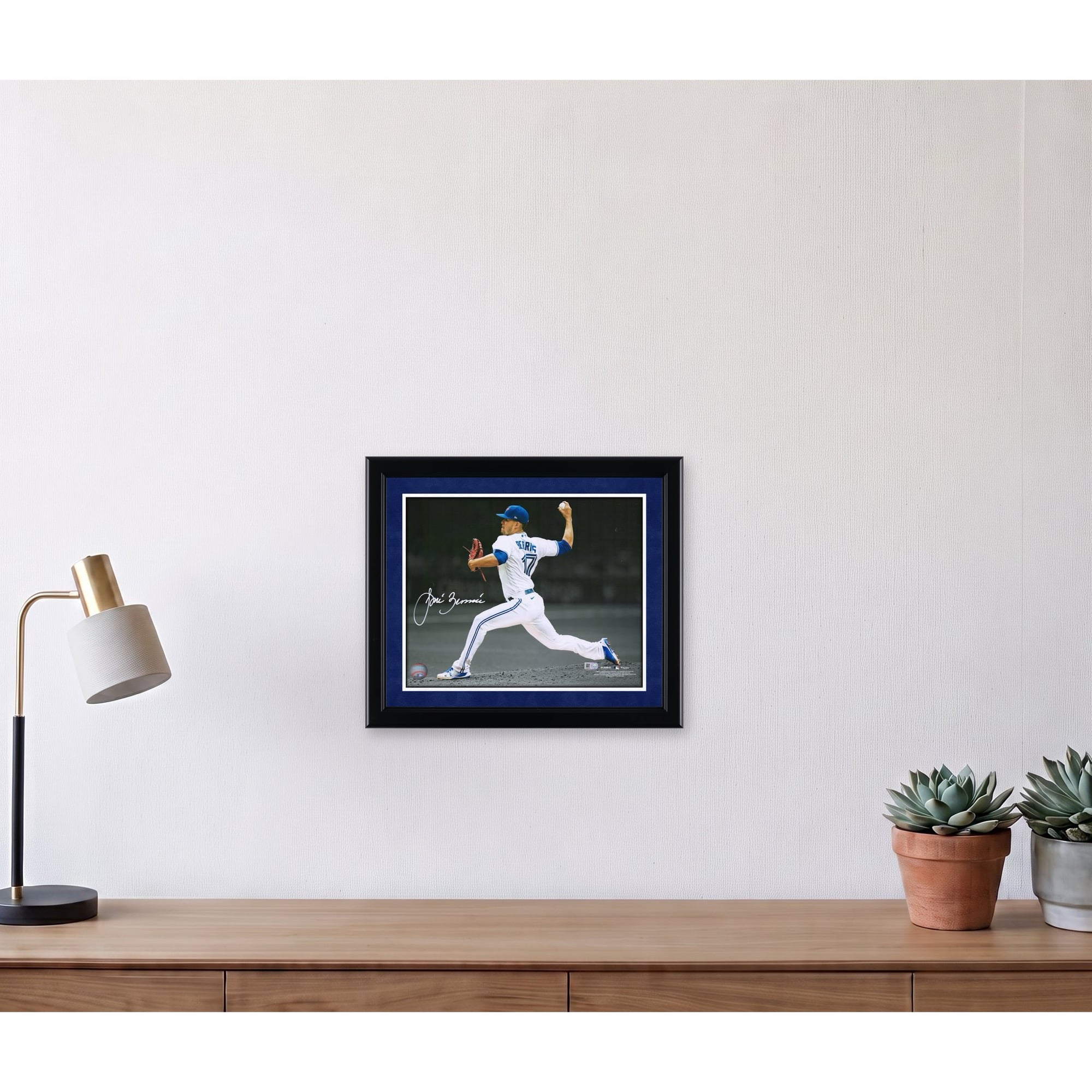 Jose Berrios Toronto Blue Jays Autographed 11" x 14" Pitching Spotlight Photograph