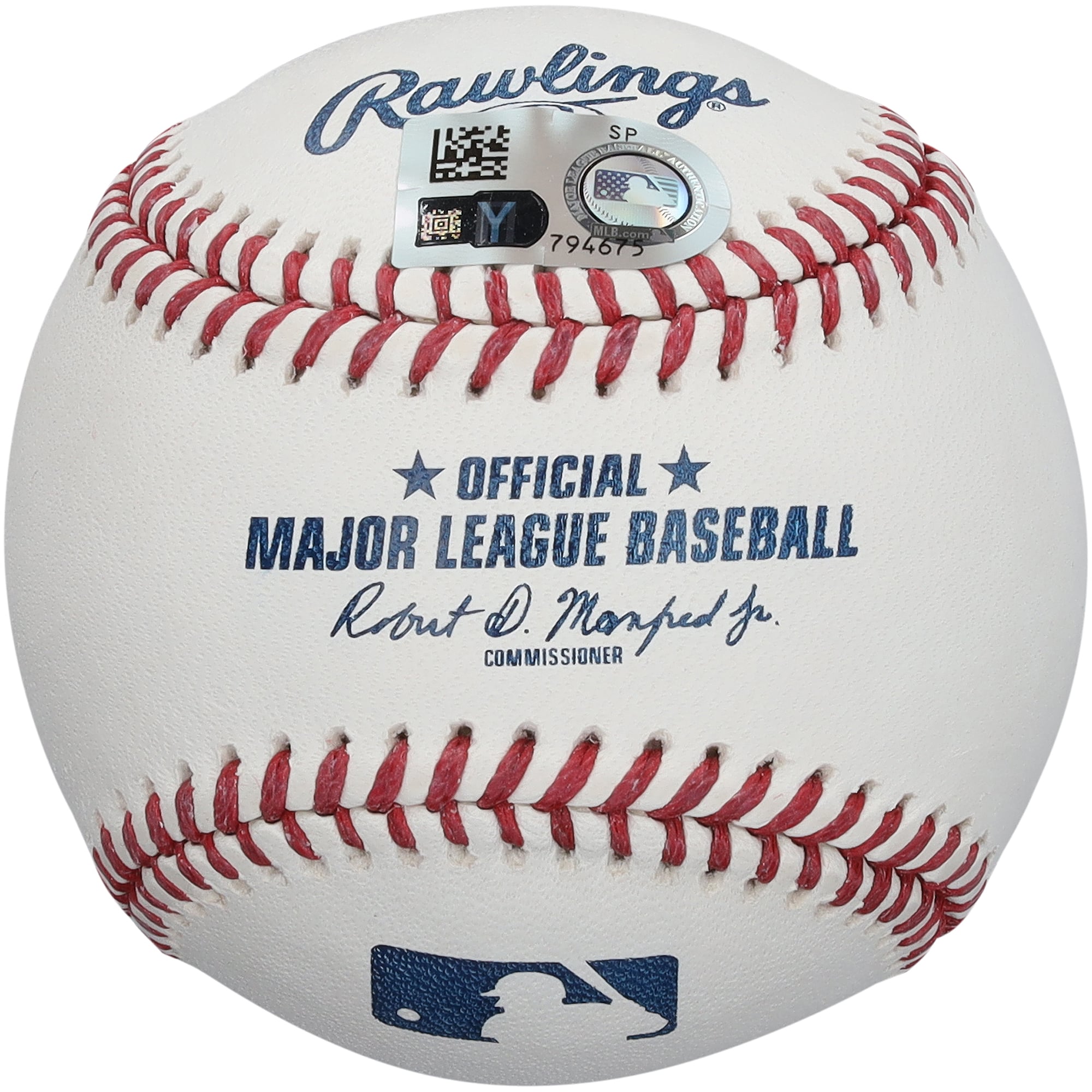 Balle de baseball autographiée par Kazuma Okamoto des Blue Jays de Toronto avec inscription « Débuts en MLB le 27/03/2026 »