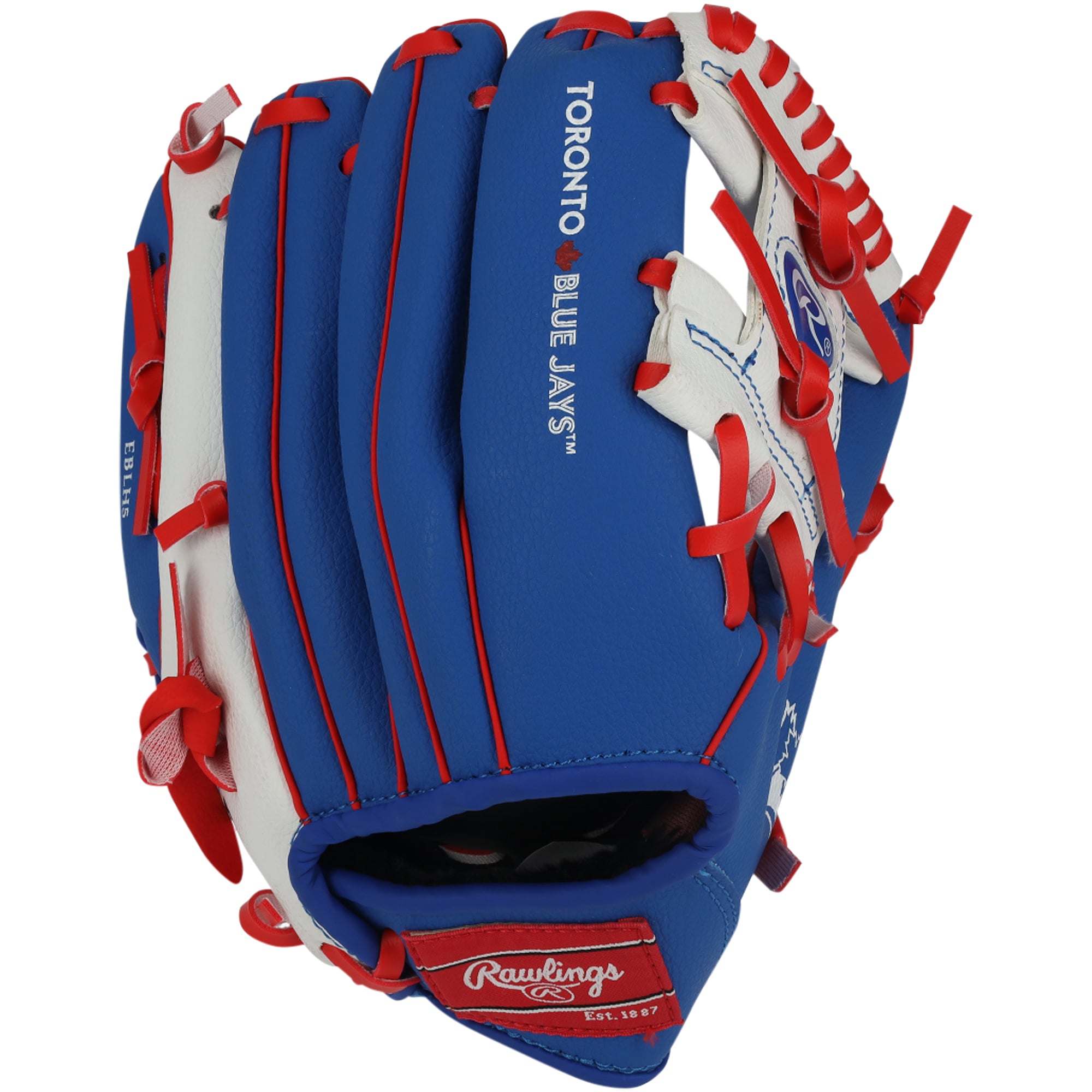 Gant Rawlings de collection de 10 pouces avec logo de l'équipe, autographié par Kazuma Okamoto des Blue Jays de Toronto