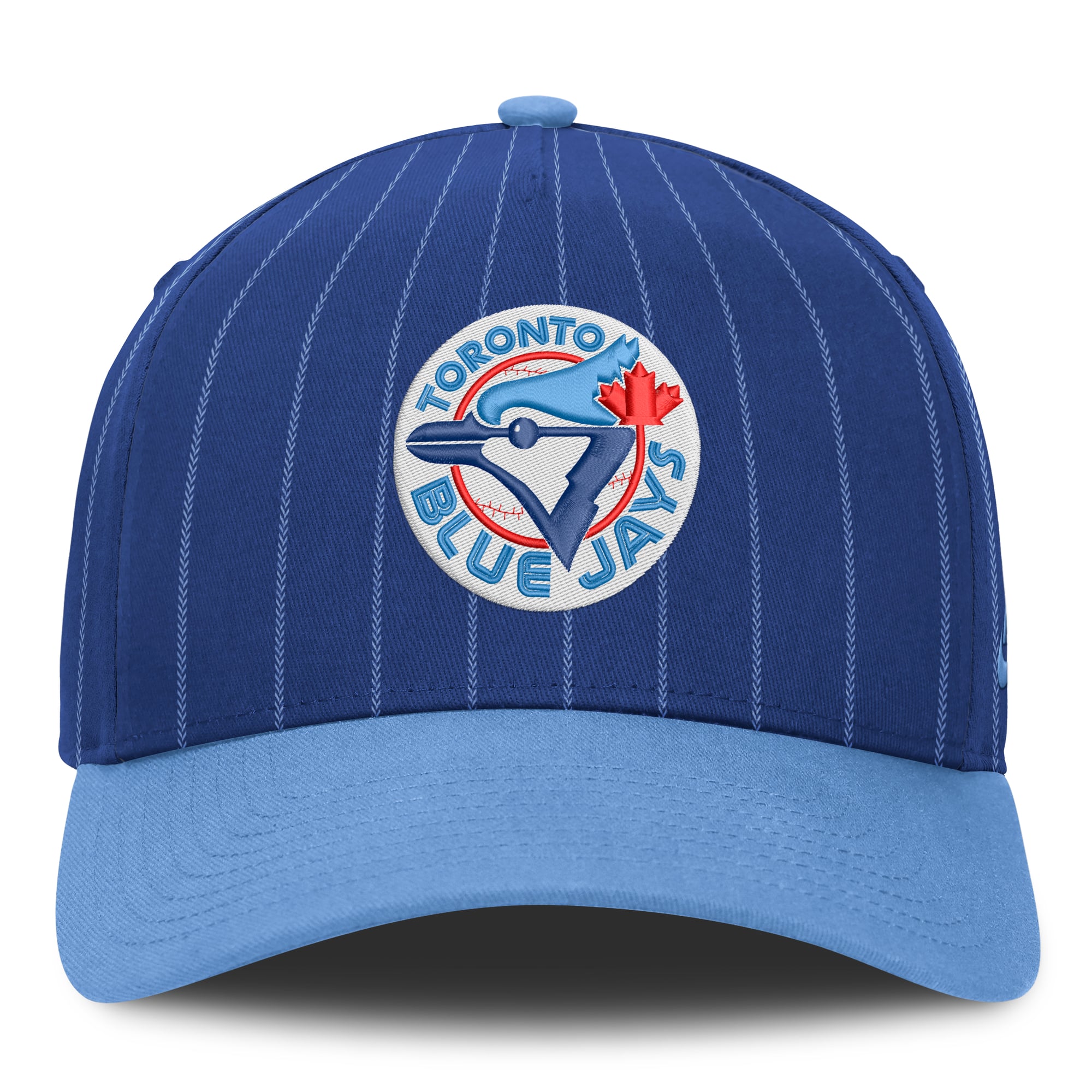 Casquette ajustable Nike pour homme, bleu roi/bleu poudre, Toronto Blue Jays, Cooperstown Rise, modèle A-Frame