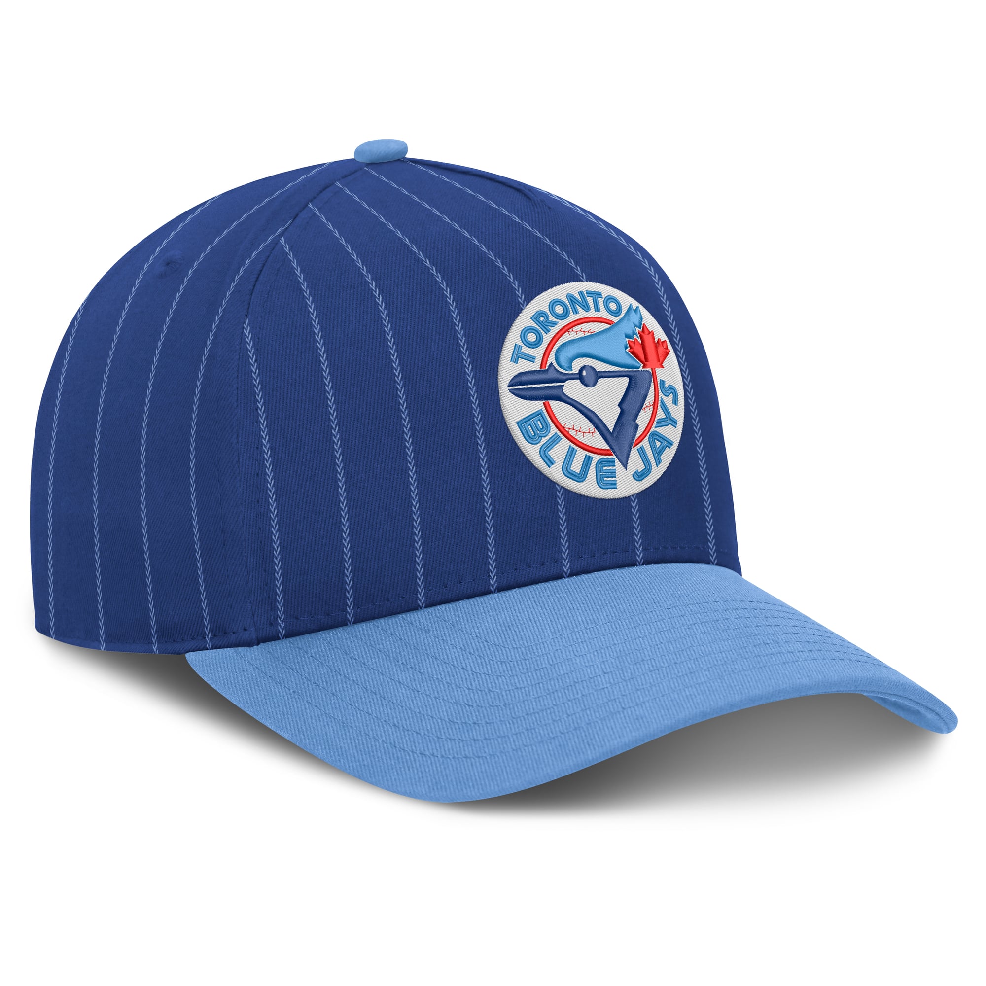 Casquette ajustable Nike pour homme, bleu roi/bleu poudre, Toronto Blue Jays, Cooperstown Rise, modèle A-Frame