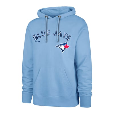  Toronto Blue Jays '47 Wordmark Fleece Hoodie - Light Blue