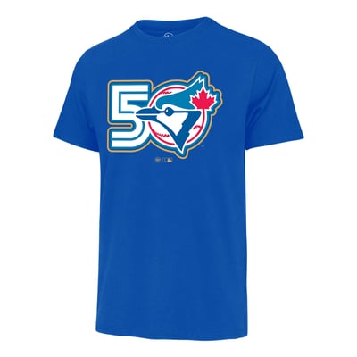 Toronto Blue Jays '47 50th Season T-Shirt - Royal