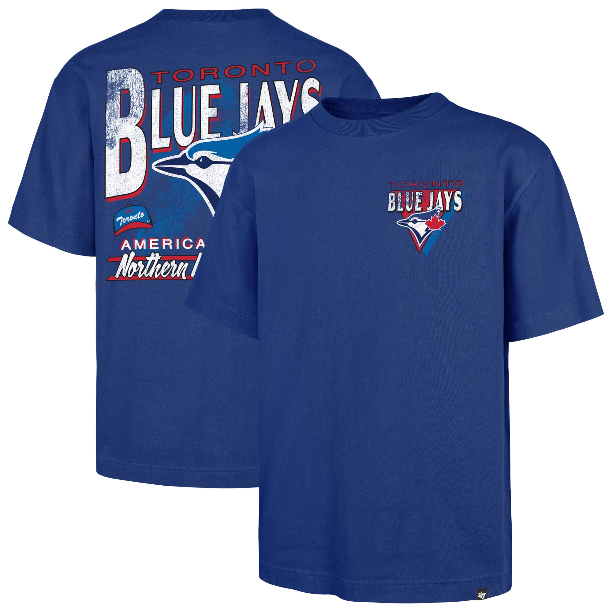 T-shirt homme '47 Royal Toronto Blue Jays Under Bar Foundation