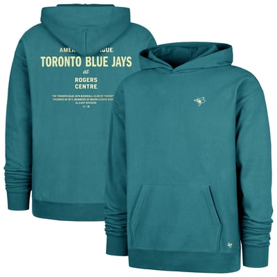  Toronto Blue Jays '47 Leon Foundation Hoodie - Teal