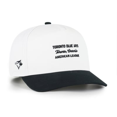 Toronto Blue Jays '47 Contemporary Two-Tone Hitch Adjustable Hat - White/Black