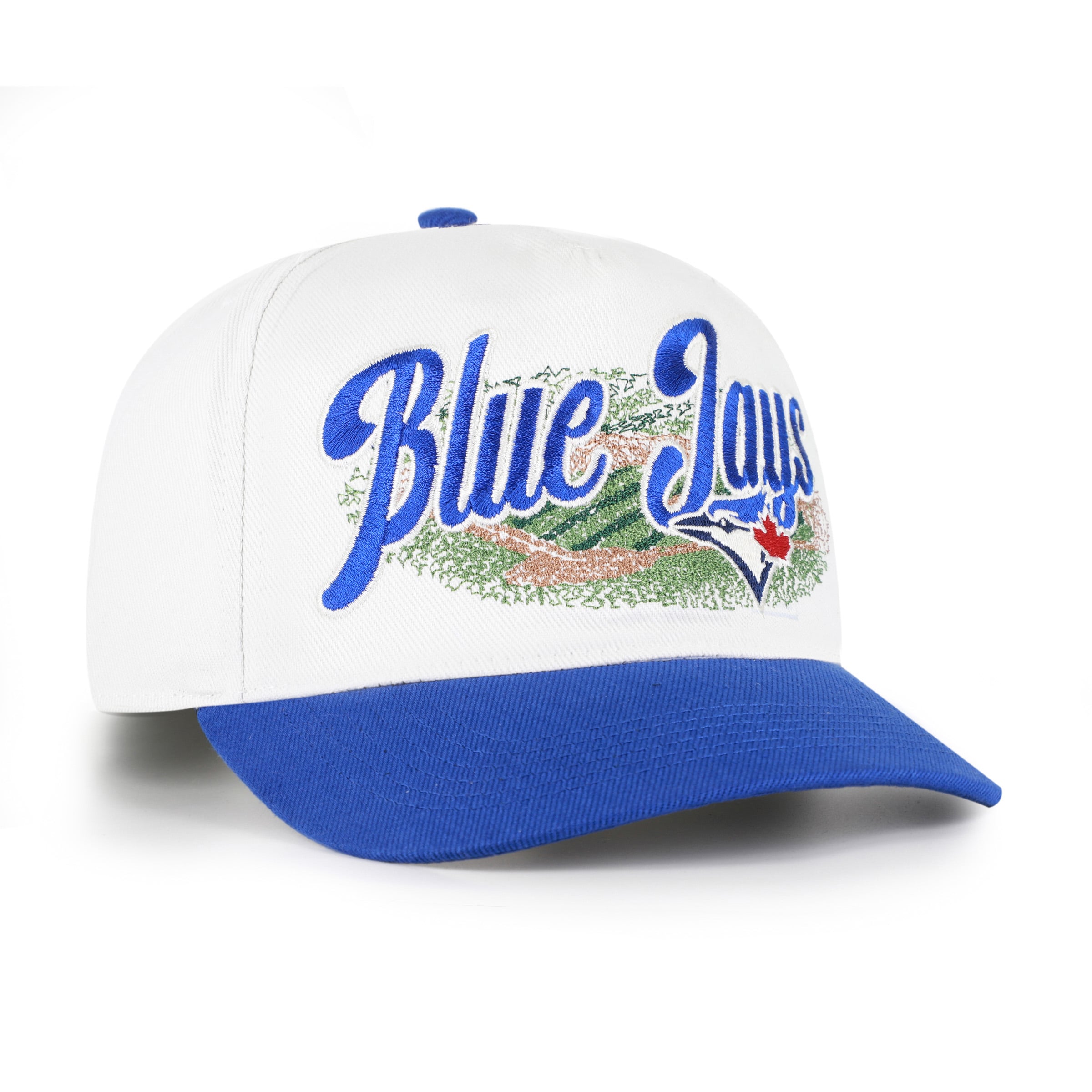 Men's '47 White/Royal Toronto Blue Jays Enfield Hitch Adjustable Hat