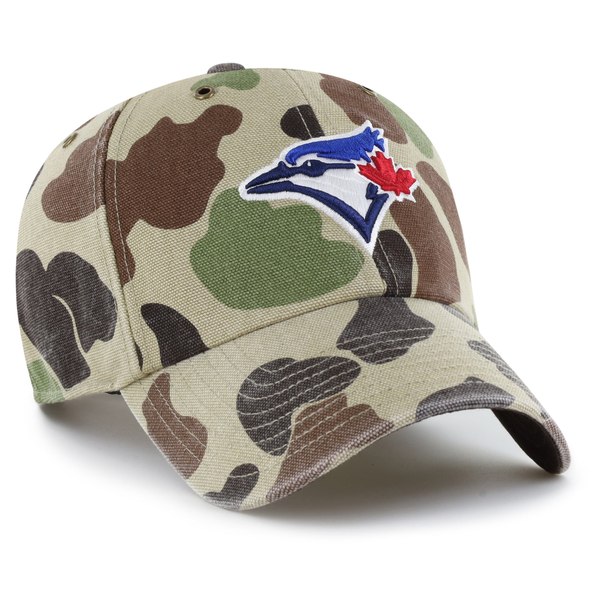 Casquette ajustable Carhartt x '47 Camo Toronto Blue Jays Duck Clean Up pour homme