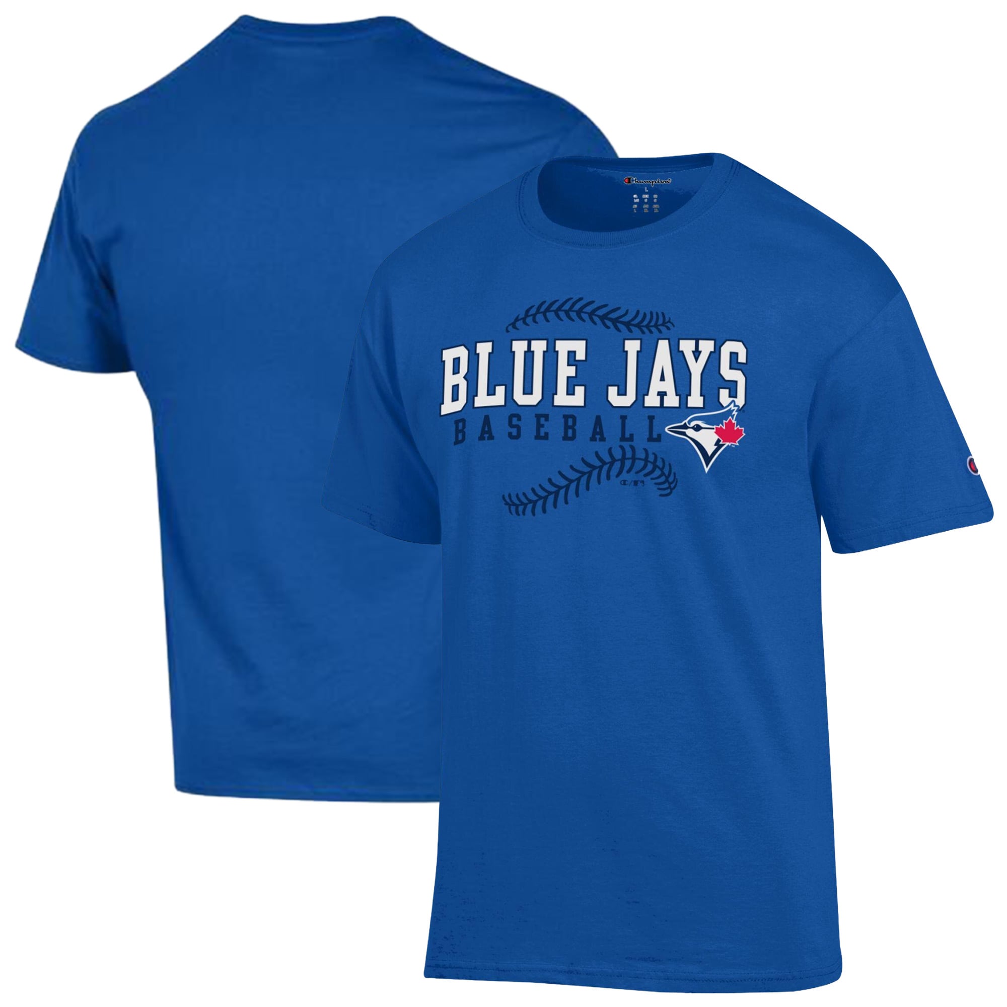 Men's Champion Royal Toronto Blue Jays Baseball T-Shirt