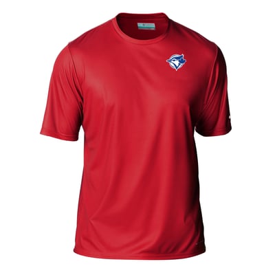 Toronto Blue Jays Columbia  Terminal Tackle Omni-Shade T-Shirt - Red