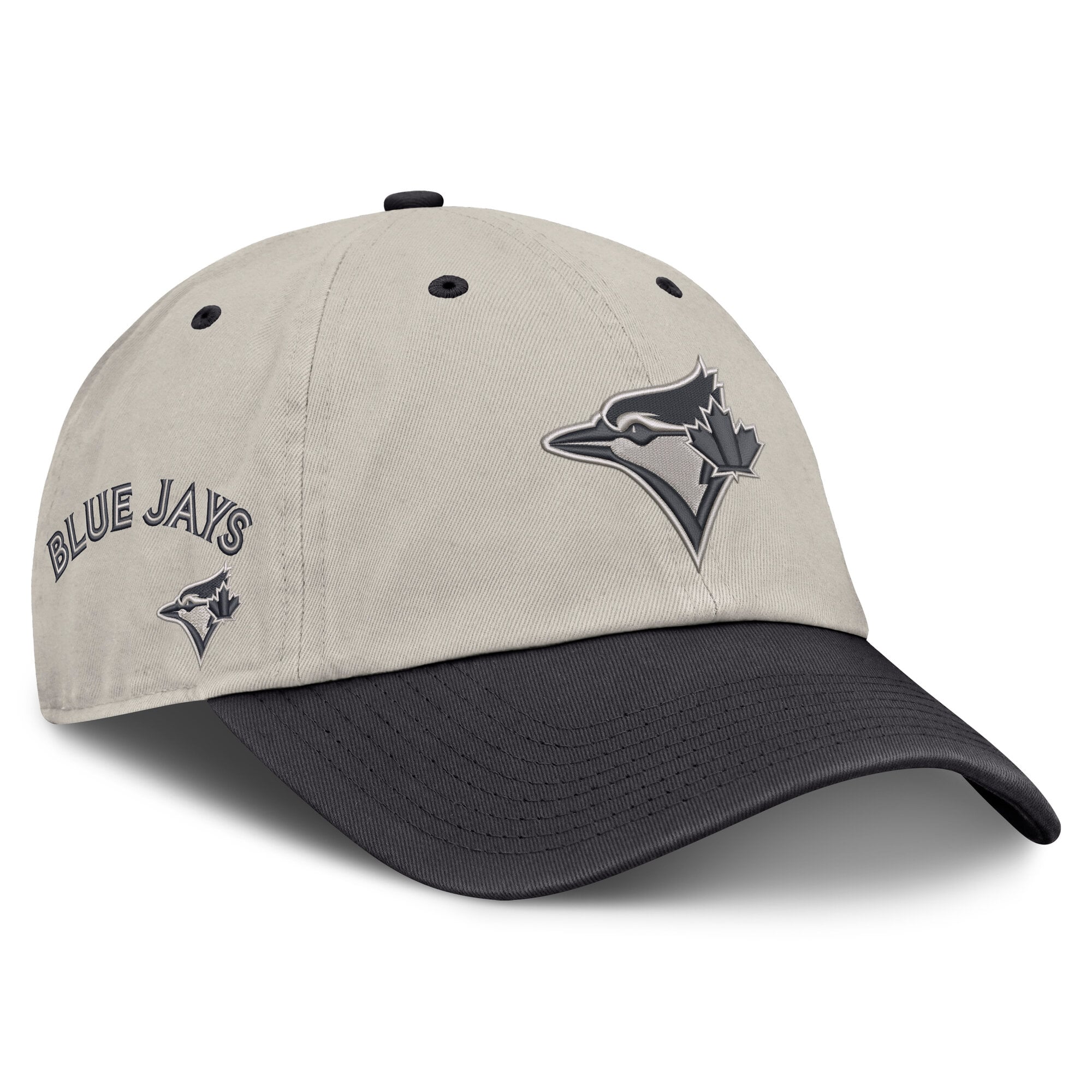 Men's Fanatics Beige/Charcoal Toronto Blue Jays Frame Adjustable Hat