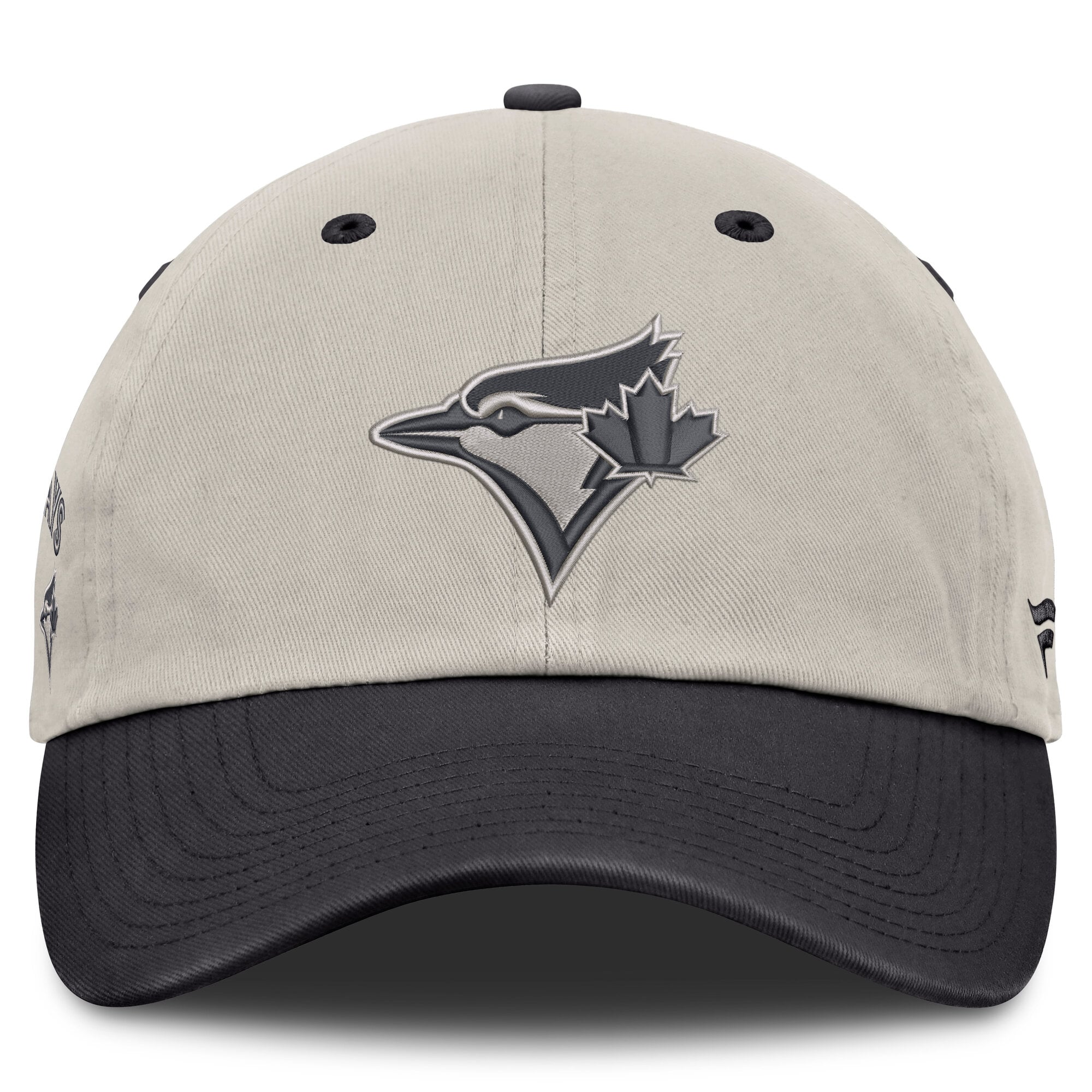 Men's Fanatics Beige/Charcoal Toronto Blue Jays Frame Adjustable Hat