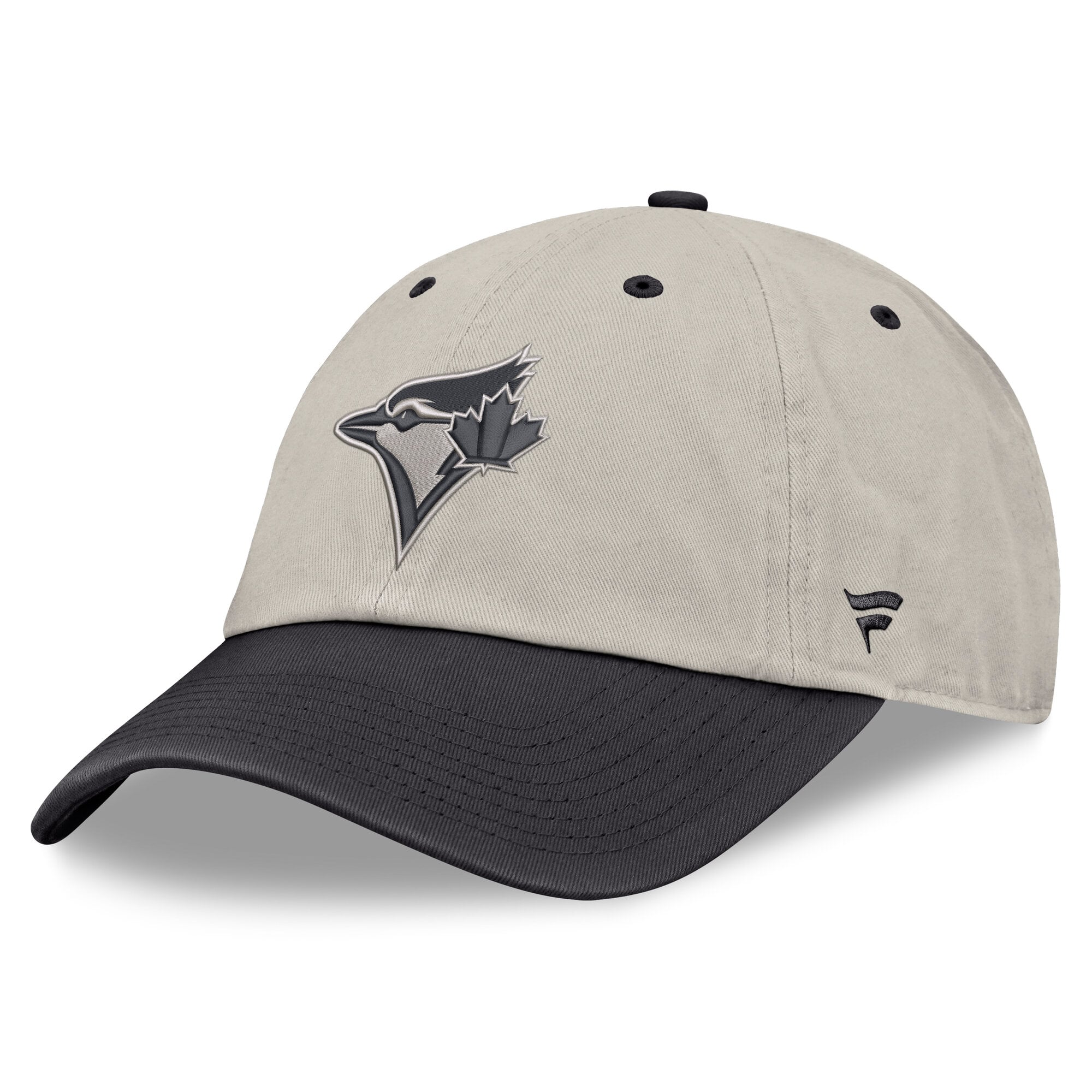 Men's Fanatics Beige/Charcoal Toronto Blue Jays Frame Adjustable Hat