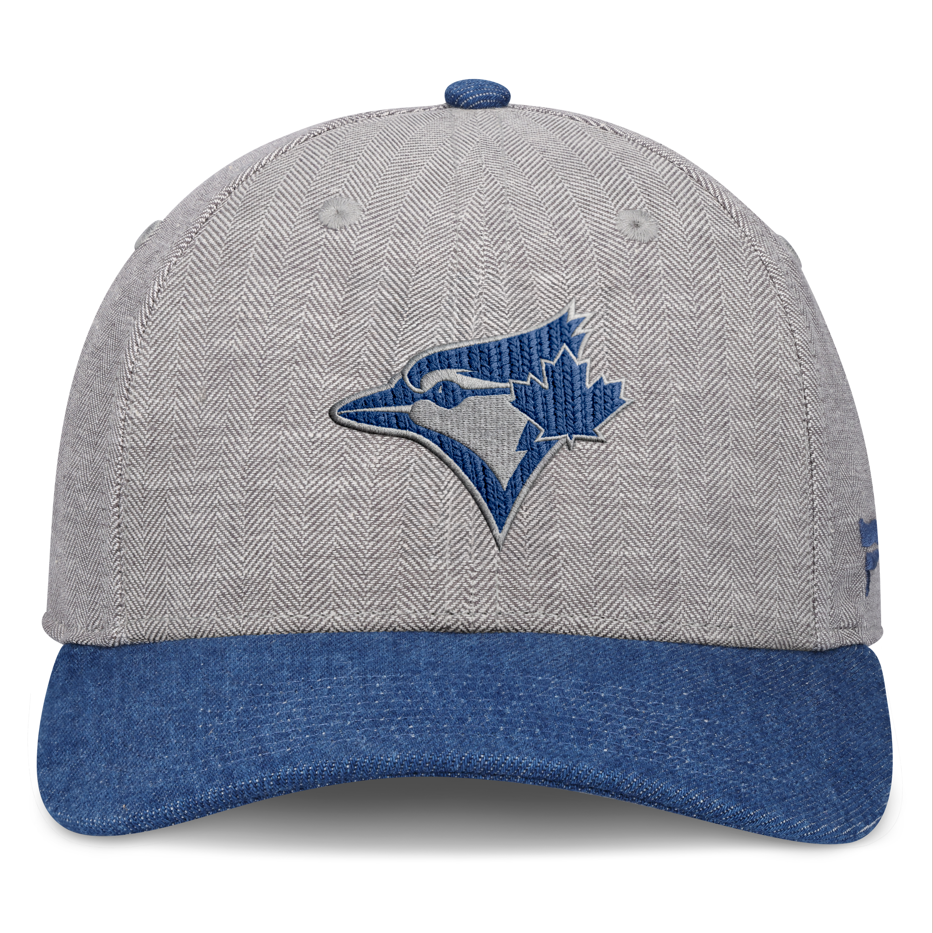 Casquette ajustable Fanatics grise/denim des Blue Jays de Toronto Level Up Conduct pour homme